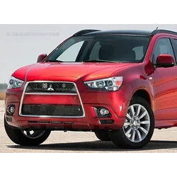 Mitsubishi ASX - Benzi cromate Ajustarea barei de protecție false ChromeGrill