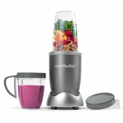 Mixer de plastic Nutribullet 600 W Gri din oțel inoxidabil