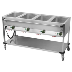 Mobil bain marie 4-komorowy