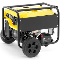Mobile generator with AC starter 230V / DC 12V 2200W