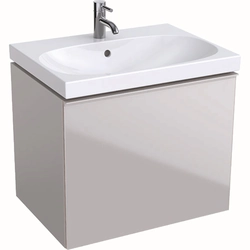 Mobile per lavabo Geberit Acanto, 65 cm, Grigio sabbia