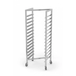 Mobile rack for GN containers and baking trays - type Z 720 x 540 x 1800 mm POLGAST 412122 412122