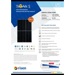 Module photovoltaïque Risen Energy RSM40-8-415M 415W