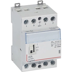 Модулен контактор Legrand SM340 40A 24V 4NO с манипулатор (412518)