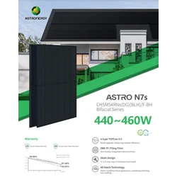 Módulo fotovoltaico Astronergy CHSM54RNs(DG)(BLH)/F-BH 445W 445W Totalmente negro