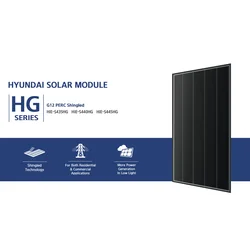 Modulo fotovoltaico Hyundai HiE-S435HG 435W Nero