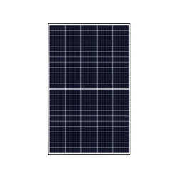 Módulo fotovoltaico Painel fotovoltaico 410Wp Risen RSM40-8-410M Mono Moldura preta meio cortada