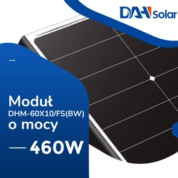 Módulo Fotovoltaico (Painel Fotovoltaico) Dah Solar 460W DHT-60X10/FS 460 W