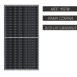 Modulo fotovoltaico Saronic 450W/144M HC 9BB