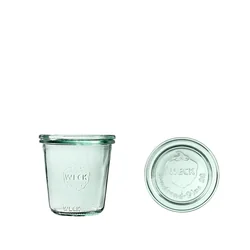 Mold jar 290 ml with lid - pack 6 pcs I