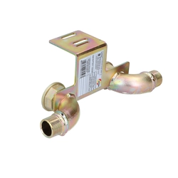 Monoconnector for gas meter G4/G6, GZ 1 x GZ 1 - horizontally