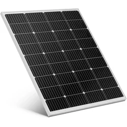 Monokristalni fotonaponski solarni panel s premosnom diodom 24.19 V 110 W