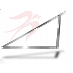 Монтажен триъгълник за фотоволтаични панели вертикален 30 градуса