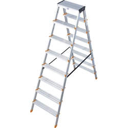 MONTO Dubbelzijdige ladder 2x8 Dopplo