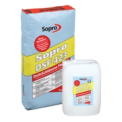 Mortier de scellement souple bi-composant DSF 423 A+B Sopro 24+8kg