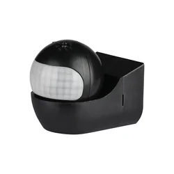 Motion sensor - Infrared sensor - Black - IP44 - Model No: - VT-8028-B