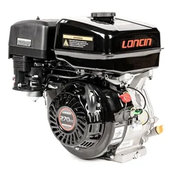 Motor Loncin G270F-G cono de eje horizontal 22,2 mm / 106 mm G270F-G