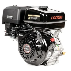 Motor Loncin G420F-L cono de eje horizontal 22,2 mm / 110 mm G420F-L