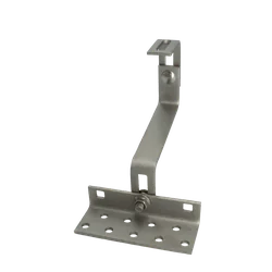 Mounting bracket with double adjustment