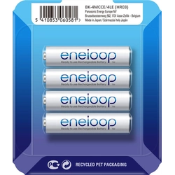 Μπαταρία Panasonic Eneloop AAA / R03 750mAh 4 τεμ.