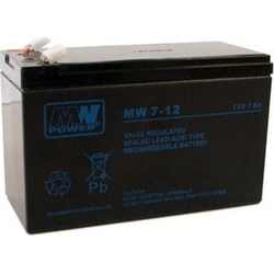 MPL jaudas akumulators 12V/7Ah (MW 7-12L)