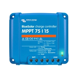 MPPT napelemes töltő75/15 Bluesolar 15A Victron energia,SCC075015060R