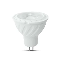 MR16 Προβολείς LED - Φακός 110° - Samsung - IP20 - Λευκό - 6W - 455 Lumens - 6500K - 5 Έτη