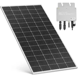 MSW Fotowoltaika panel balkonowy solarny 300 W - komplektas