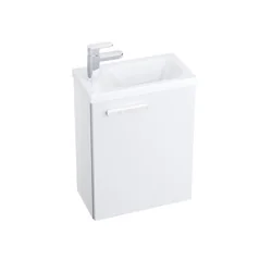 Mueble de lavabo Ravak SD Chrome 400 cuerpo, blanco, tirador 152 mm, blanco