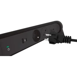 Multiprise Legrand Câble rallonge avec USB 3X2P+Z 1.5M-C/G Legrand 049425 himp