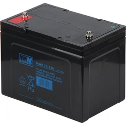 MW napajalna baterija 12V 75Ah (MWP 75-12)