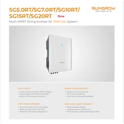 Na falowniku sieciowym Sungrow SG10RT 10000W