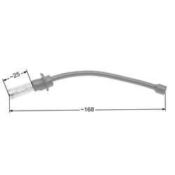 NAC-Ölleitung SPS01-45 CS4500 CS5200 mit Filter für kommerzielle Kettensägen NZ471