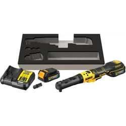 Nárazový uťahovák Dewalt AKUMULÁTOROVÁ RAZTAČKA 1/2'' 3/8'' XR 18V 2*1.7AH (1 PCS)