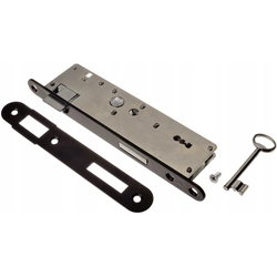 NARROW LOCK OF JANIA&#39;S PICKET DOOR 72/34 RIGHT KEY