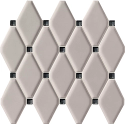 Nástenná mozaika Tubądzin Abisso Grey 29,8x27