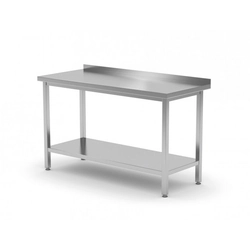 Nástenný stôl s policou 1500 x 700 x 850 mm POLGAST 103157 103157
