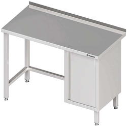 Nástěnný stůl se skříňkou (P), bez police 1000x600x850 mm