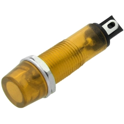Neoninis INDIKATORIUS 9mm (geltonas) 230V 1 kiekvienas