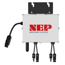NEP Microinversor BDM-800 FN Wifi con dispositivo de protección externo, Balcón