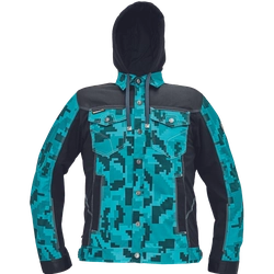 NEURUM CAMOU Jacke+Kapuze Kerosin 46