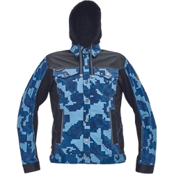 NEURUM CAMOU jacket+hood navy 52