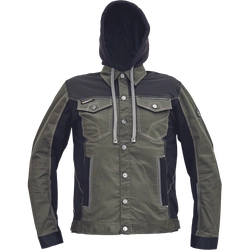 NEURUM CLS Jacke+Kapuze dunkeloliv 48