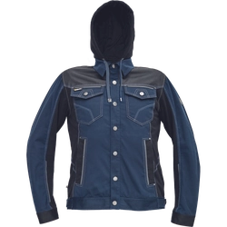 NEURUM CLS jakke+hætte marineblå 46