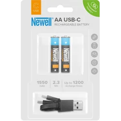 Newell NEWELL AA baterija USB-C 1550 mAh 2 kos pretisni omot