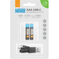 Newell NEWELL AAA baterija USB-C 500 mAh 2 kos pretisni omot