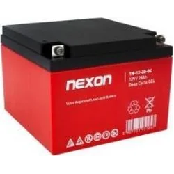 Nexon TN-GEL gél akkumulátor 12V 28Ah Hosszú élettartam