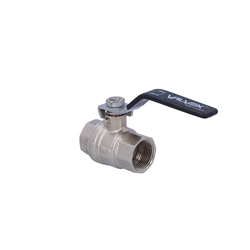 Nickel-plated ball valve with a gland and a steel lever (DSt) (NN version) TRYTON 3/4"