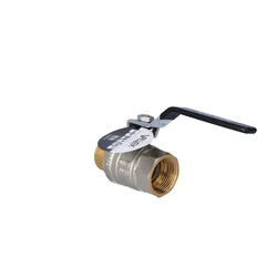 Nickel plated ball valve with steel lever choke (DSt) (N-W version) TRYTON 1 cal