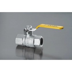 Nickel-plated gas ball valve with steel lever (DSt) ORION (NN version)1/2"